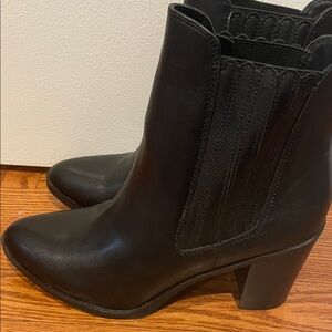 MIA Black Heeled Ankle Boots NWT
